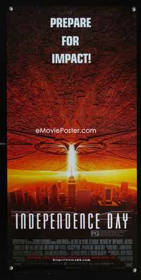 a641 INDEPENDENCE DAY Aust daybill movie poster '96 Will Smith
