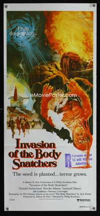 a647 INVASION OF THE BODY SNATCHERS Aust daybill movie poster '78