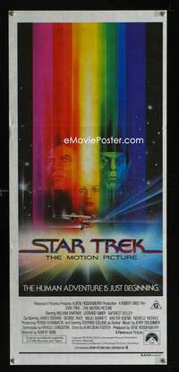 a840 STAR TREK Aust daybill movie poster '79 Shatner, Bob Peak art!