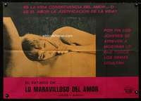 a022 PETER UND SABINE Colombian movie poster '68 Barbara Capell