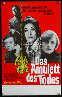a110 DAS AMULETT DES TODES German 12x19 movie poster '75 Rutger Hauer