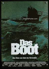 a104 DAS BOOT German 12x17 movie poster '82 The Boat, WWII classic!