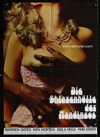 a162 DRUM German movie poster '76 completely different sexy image!