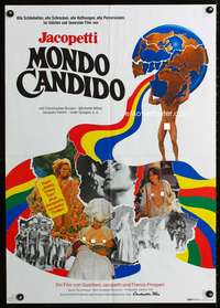 a206 MONDO CANDIDO German movie poster '75 Gualtiero Jacopetti