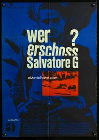 a225 SALVATORE GIULIANO German movie poster '62 Salvo Randone
