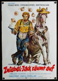 a239 SPAGHETTI WESTERN German movie poster '79 Renato Casaro art!