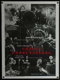 a039 GREAT EXPECTATIONS Indian movie poster R60s David Lean