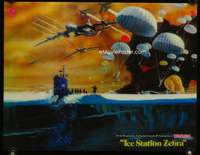 a002 ICE STATION ZEBRA lenticular standee '69 cool!
