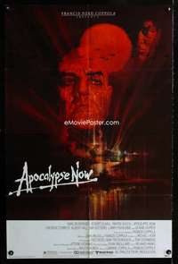 b055 APOCALYPSE NOW one-sheet movie poster '79 Brando, Coppola, Peak art