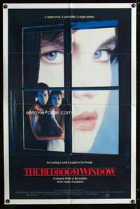 b093 BEDROOM WINDOW one-sheet movie poster '86 Steve Guttenberg, McGovern