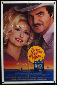 b108 BEST LITTLE WHOREHOUSE IN TEXAS advance one-sheet movie poster '82