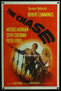 b192 CHASE one-sheet movie poster '46 film noir, Robert Cummings