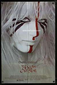 b213 CLAN OF THE CAVE BEAR one-sheet movie poster '86 fantastic image!