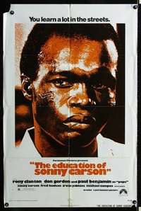 b347 EDUCATION OF SONNY CARSON one-sheet movie poster '74 Michael Campus
