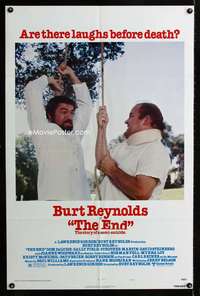 b356 END style C one-sheet movie poster '78 Burt Reynolds, Dom DeLuise