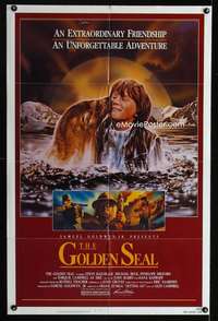 b467 GOLDEN SEAL one-sheet movie poster '83 Steve Railsback, Campbell