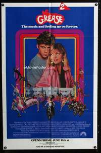 b481 GREASE 2 30x45 subway poster movie poster '82 Michelle Pfeiffer