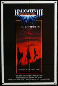 b512 HALLOWEEN III one-sheet movie poster '82 Season of the Witch!