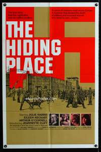 b549 HIDING PLACE one-sheet movie poster '75 World War II true story!