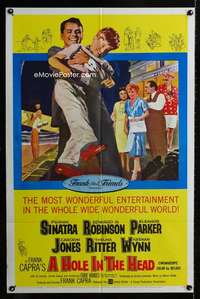 b552 HOLE IN THE HEAD one-sheet movie poster '59 Frank Sinatra, Frank Capra