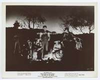c087 NIGHT OF THE HUNTER vintage 7.75x10 movie still '55 tramps at campfire