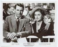 c099 NOTORIOUS vintage 8x10 movie still R54 Cary Grant, Ingrid Bergman c/u