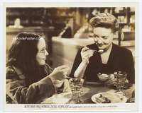 c100 NOW VOYAGER vintage 8x10 movie still '42 Bette Davis w/ ice cream!
