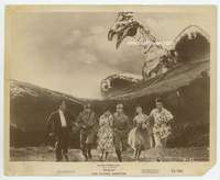 c162 RODAN vintage 8x10 movie still '56 running from The Flying Monster!