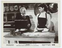 c174 SABRINA vintage 8x10.25 movie still '54 Audrey Hepburn making souffle!