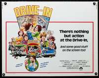 d171 DRIVE-IN half-sheet movie poster '76 teen comedy!