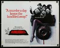 d280 HOMEBODIES half-sheet movie poster '74 murder horror comedy!