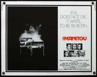 d380 MANITOU half-sheet movie poster '78 Tony Curtis, Susan Strasberg