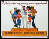 d404 MONKEY HUSTLE half-sheet movie poster '76 Rudy Ray Moore, Kotto