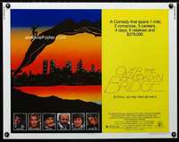 d454 OVER THE BROOKLYN BRIDGE half-sheet movie poster '84 Elliott Gould