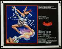 d569 SMILE half-sheet movie poster '75 Michael Ritchie, cool artwork!