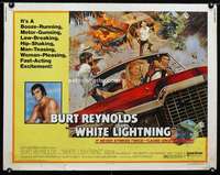 d700 WHITE LIGHTNING half-sheet movie poster '73 Burt Reynolds