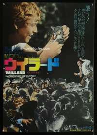 e191 WILLARD Japanese movie poster '71 Bruce Davison, killer rats!