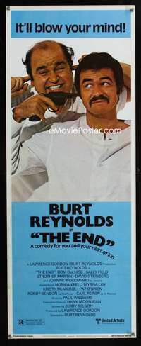 f174 END insert movie poster '78 Burt Reynolds, Dom DeLuise