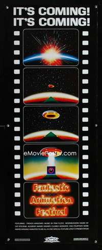 f183 FANTASTIC ANIMATION FESTIVAL insert movie poster '77 Pink Floyd