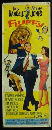 f204 FLUFFY insert movie poster '65 Tony Randall, Shirley Jones