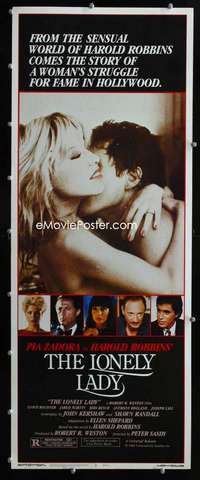 f352 LONELY LADY insert movie poster '83 Pia Zadora, Harold Robbins