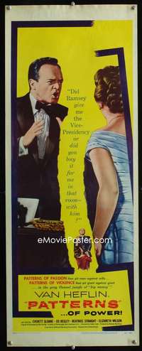 f456 PATTERNS insert movie poster '56 Rod Serling, Van Heflin