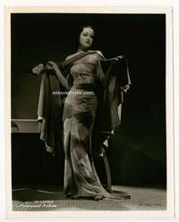 g039 DOROTHY LAMOUR 8x10 movie still '40s in sexy evening sarong!