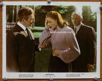 g187 NOTORIOUS color 8x10 movie still '46 Rains w/sick Ingrid Bergman