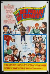 h540 MGM'S BIG PARADE OF COMEDY one-sheet movie poster '64 W.C. Fields