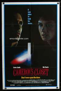 h104 CAMERON'S CLOSET one-sheet movie poster '89 place to look for terror!