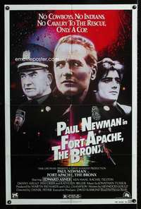 h223 FORT APACHE THE BRONX one-sheet movie poster '81 Paul Newman, NYPD!