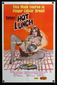 h384 HOT LUNCH one-sheet movie poster '78 classic sexy Desiree Cousteau!