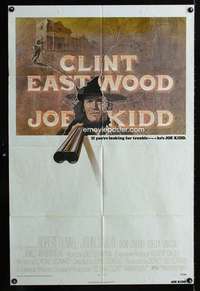 h444 JOE KIDD one-sheet movie poster '72 Clint Eastwood, John Sturges