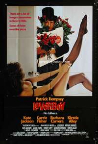 h493 LOVERBOY one-sheet movie poster '89 young sexy Patrick Dempsey!
